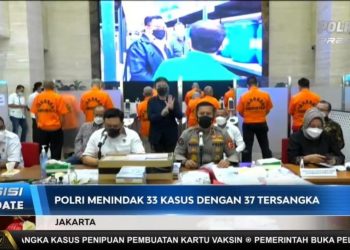 6 dari 37 Pelaku yang Ditangkap Polri Ubah Tabung APAR Jadi Tabung Oksigen