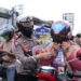 Satlantas Polres Pekalongan Kota bagikan Stiker himbauan Operasi Zebra Candi 2021