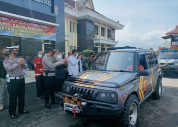 Percepat Antisipasi Bencana, Polres Sumedang Siagakan Dua Kendaraan Siaga Bencana