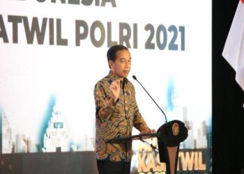 Target Investasi 2022 Rp 1.200 Triliun, Presiden RI : Saya Titip Polri Kawal dan Jaga