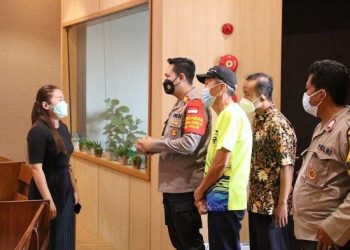 Cek Persiapan Ibadah Natal, Polsek Sawah Besar Tinjau Protokol Kesehatan di Sejumlah Gereja