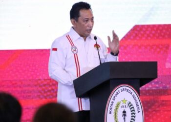Jadi Ketum PB ISSI, Kapolri Janji Akan Tingkatkan Prestasi Atlet Sepeda untuk Harumkan Indonesia