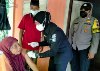 Polres Klaten Gelar Gerebek Vaksinasi dari Pintu ke Pintu