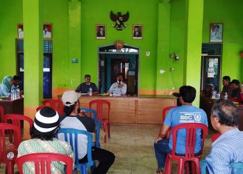 Pemdes Minta Saluran di Sekitar Pabrik PT. Longrich Diperbaiki.