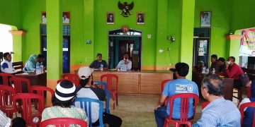 Pemdes Minta Saluran di Sekitar Pabrik PT. Longrich Diperbaiki.