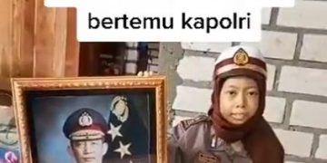 Kapolri Merespons Permintaan Sinta Aulia, Anak Penderita Tumor Kaki