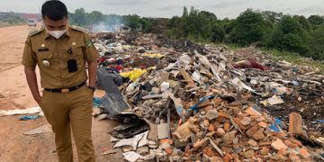 Respon Keluhan Warga, DLH dan Camat Turun ke Lokasi Pembuangan Limbah di Taman Anugerah