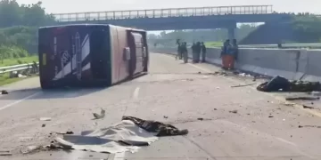 Kecelakaan Bus Rombongan Partai Hanura di Tol Ngawi
